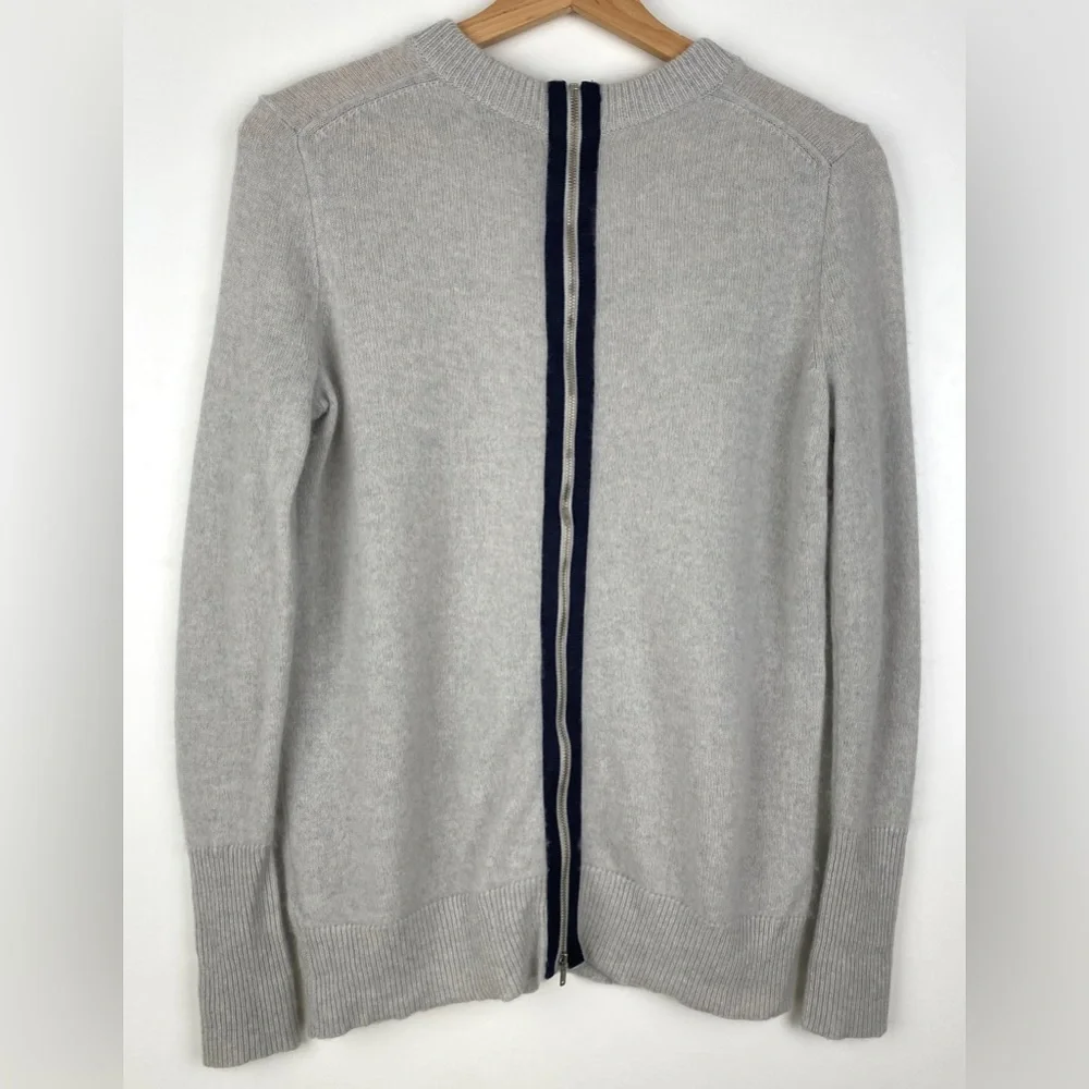 J. Crew Collection Italian Cashmere Sweater Grey